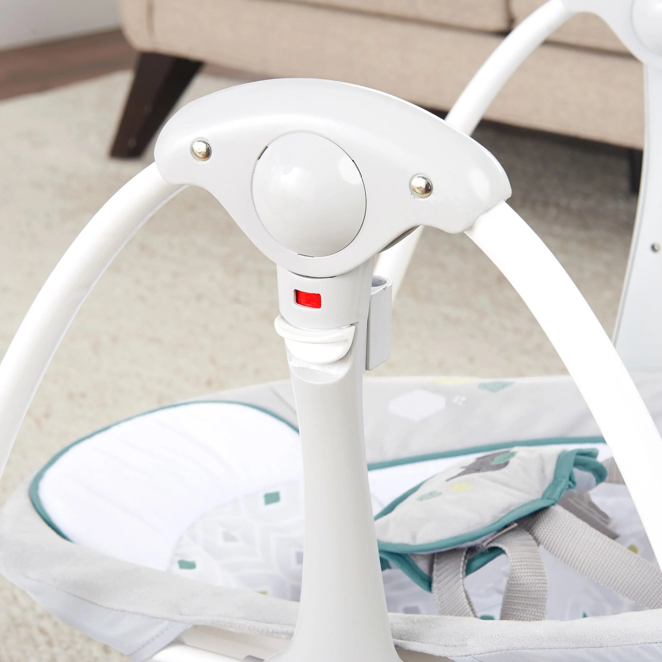 Convert Me 2-In-1 Portable Vibrating Baby Swing Nash, Infant, Gray (Unisex)